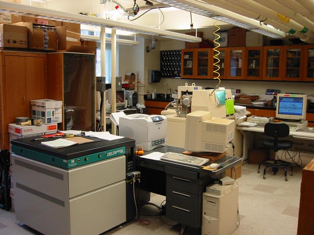 The mass spectrometer from a different angle